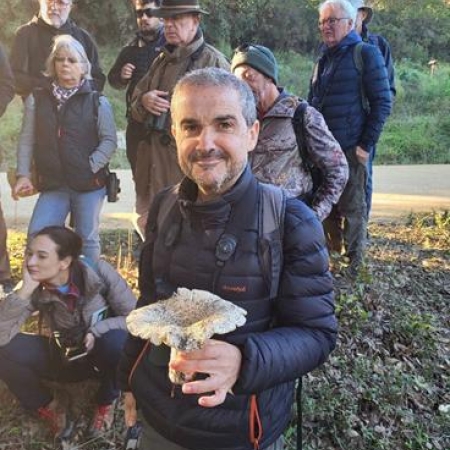 Keith with mushroom