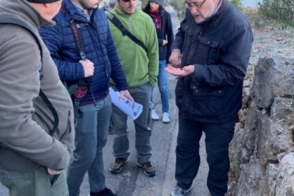Mike with group